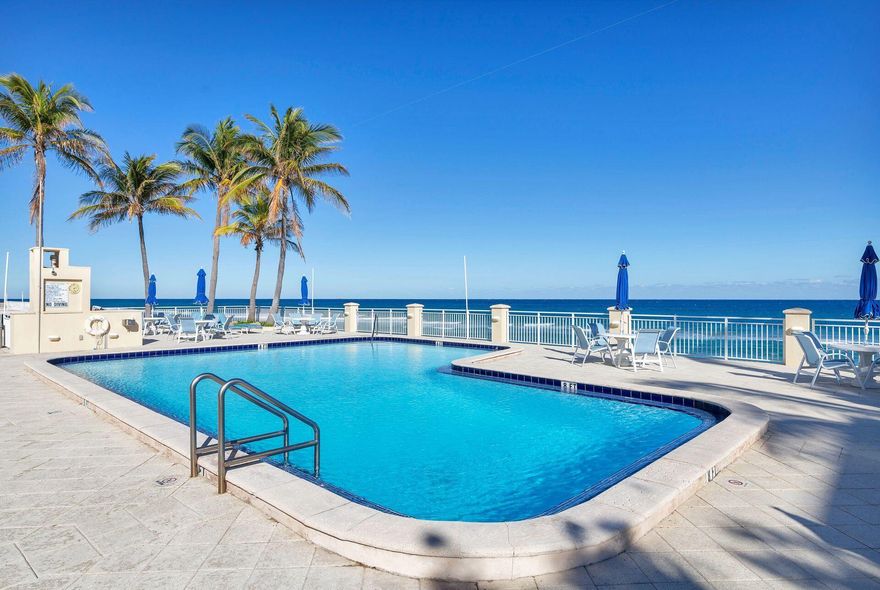 Direct oceanfront 2 bedroom furnished unit for rent with outstanding ocean and intracoastal views. Renovated kitchen, large oversized master bedroom , walk in closets. Exceptional amenities: washer /dryer in unit, 24 hour doorman, exercise room, garage parking,& shuffleboard right om the ocean.