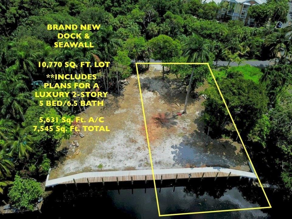 EXTREMELY RARE SAILBOAT BEND HOMESITE SITUATED DIRECTLY ON THE NORTH FORK OF THE NEW RIVER!!
TUCKED AWAY IN A SECLUDED ENCLAVE WHICH WILL BE MADE UP OF ONLY (10) PRIVATE CUSTOM ESTATE-
SIZE WATERFRONT HOMES, BUT ONLY MINUTES AWAY FROM DOWNTOWN, LAS OLAS, I-95, AIRPORT, & THE
BEACHES! CLEARED & FILLED 1/4 ACRE, SOUTH FACING LOT W/ NEW, FULL LENGTH 75' CONCRETE SEAWALL
& COMPOSITE DOCK, READY FOR IMMEDIATE DEVELOPMENT! INCLUDES BUILDING PLANS FOR A LUXURIOUS,
TRANSITIONAL ~6000 SQ. FT. 5 BED/6.5 BATH (OR BONUS ROOM) RESIDENCE W/ STATE OF THE ART
FEATURES & LARGE, SPACIOUS LIVING AREAS & WALLS OF GLASS DOORS & WINDOWS CREATING A LIGHT &
OPEN INTERIOR THAT BLENDS IN SEAMLESSLY W/ THE IMMENSE COVERED PATIOS, DECKING, & RESORT
STYLE POOL! THIS IS THE PERFECT FLORIDA PACKAGE READY TO GO!!