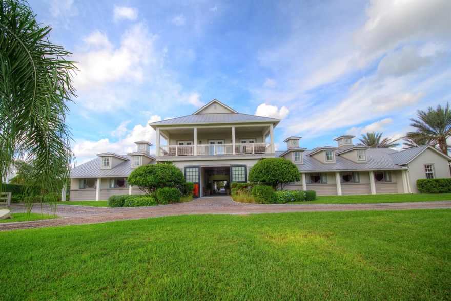Location, Location, Location!! One of Wellingtons finest equestrian properties located in Saddle Train South (Paved Roads & Bridlepaths) only a short hack to the show grounds. This property offers 11 stalls, private tack room, a 1 and 2 bedroom apartment, covered walker, large paddocks and access to the bridlepath through a private gate. The oversized arena and Bermuda grass jump field are adjacent to each other and offer the best in footing. Truly a Must See property for the equestrian who wants the best there is.