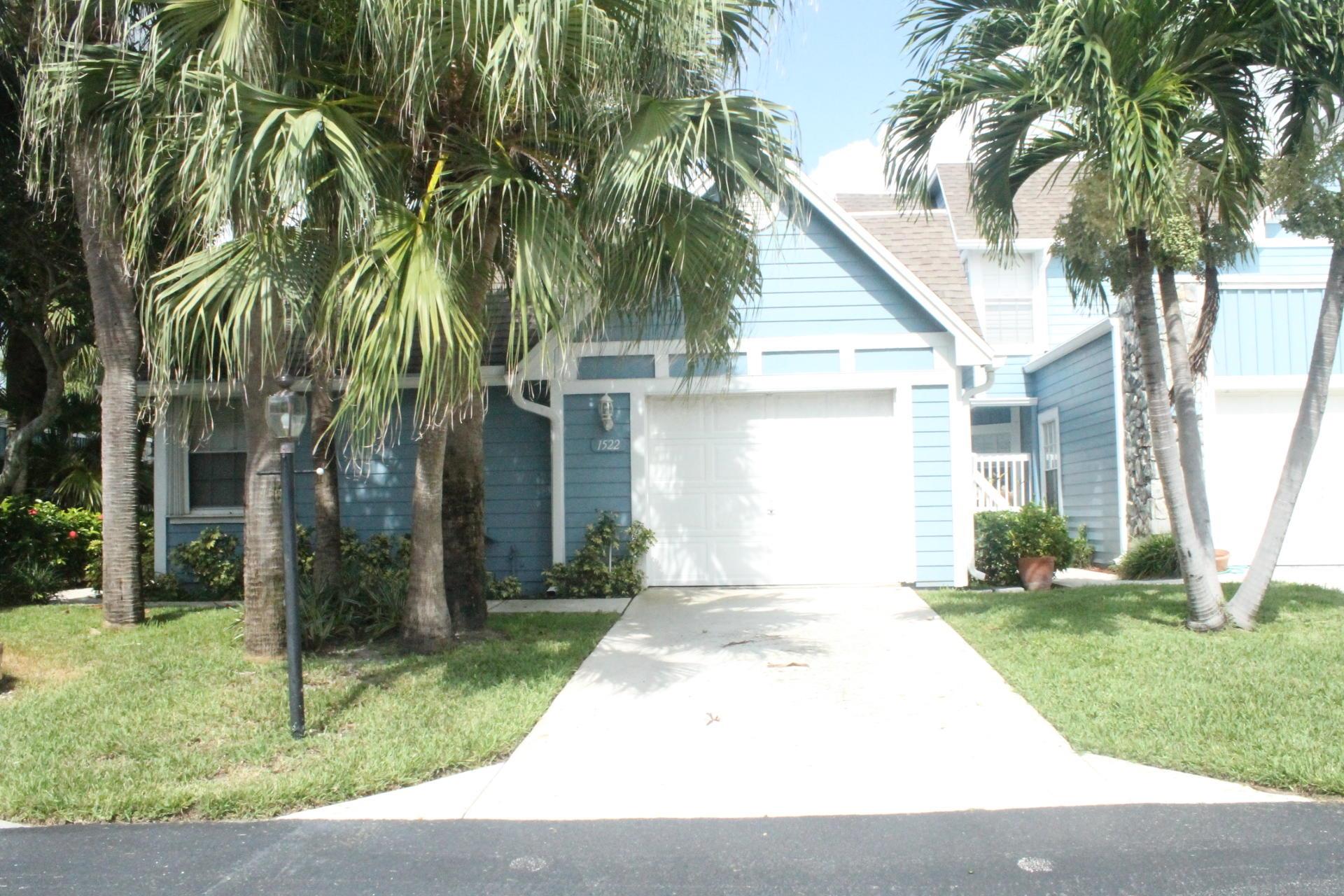 WATER,SEWER,GARBAGE INCLUDED, No more than $100.00/month. Beautiful spacious 3bedroom/2bath/1car garage one level Villa in The Villas of Ocean Dunes! Beautiful laminated floor throughout living room and bedrooms. Corner unit with lots of natural light; a skylight in the living room and a screen in backyard patio too. Ocean Dunes is a 24/7 gated community with a heated pool and spa by the lake side, plus Pickleball/ tennis/basketball court and lighted sidewalks. Very short distance to Jupiter's waterfront downtown, Harborside, and a luxury movie theater. Walking distance (5 mins) to Bluffs Square which has Publix, Walgreen, gym, gas station and restaurants, etc. Close to Gardens Mall and walking distance to the beach. .