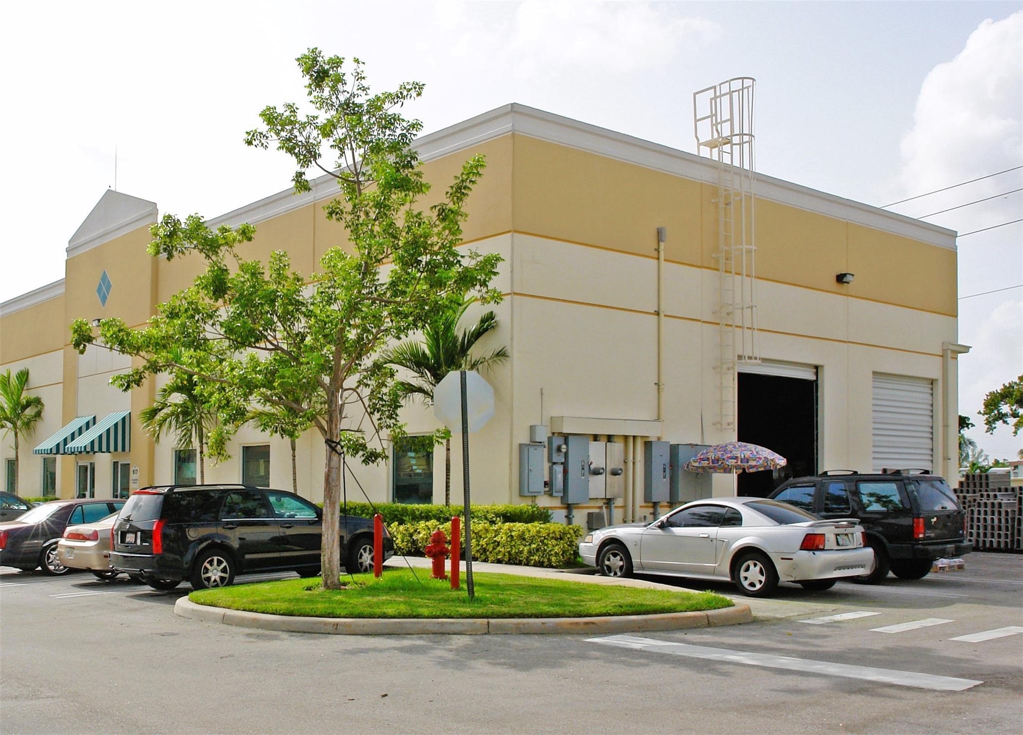 Immaculate office/warehouse for sale located in an Opportunity Zone in Contractors Business Park. Conveniently located 1 mile from FL Turnpike and 2 miles from I-95. This 10,716 sq. ft. warehouse condo includes ample office area with 3 private offices, and ADA 2 restrooms and kitchen, newer HVAC system, 2 grade level doors, 24’ clear ceiling height, 3,582 Sq. Ft. load bearing concrete mezzanine and alarm system. Development has shared conference room entry gate with off hours code access for your security. Permitted uses would include light manufacturing, distribution, and a variety of contractor uses.