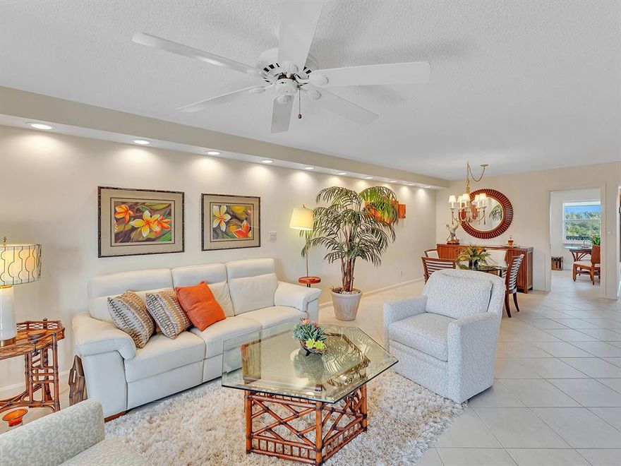 DEAL FELL APART - PRICE REDUCED!   RESORT-STYLE LIVING IN A FURNISHED AND RENOVATED PENTHOUSE HOME. PRIVATE BEACH ACCESS WITHIN A BOATING COMMUNITY.  MINUTES FROM THE BOCA  INLET!  2 DEEDED GARAGE PARKING SPACES! Out of town?  Schedule a FACETIME TOUR. Unparalleled views of the Intracoastal, nature preserve and ocean. If watching the Intracoastal traffic, and San Remo's  yacht basin from your screened balcony appeals to you, look no further. San Remo offers acres of  lush tropical landscaping, a private beach, onsite professional management  and a MANNED SECURITY GATE.  MC and trucks ok. Complex OFFERS BOAT DOCKAGE UP TO 50FT.  CABLE AND WIFI included.  The home is professionally designed: Tommy Bahama would be proud of this FULLY FURNISHED  island inspired masterpiece.