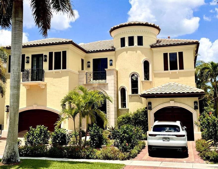 Spectacular estate home in the highly sought after gated Boca Raton community - The Oaks. Featuring 6B/6Ba/2HB + home office/library and a spacious loft entertainment space. Original Developer's model home with full upgrades. New upgrades include; Gourmet Chefs Kitchen; Lieb Herr & Fulgor Milano appliances, Imported Quartz Counters, Mother of Pearl Backsplash, Baths: New; Swiss & Toto Commodes, Frameless Glass, Quartz Counters, Vanities & Faucets, Engineered Wood Floors, Kasa Home Automation, Sonos Sound System, Digital Cellular & WiFi Towers Guarantee 5 bars, New Pool Heater & Salt Chlorination, Gas Fire Pillars, Suspended Sofas, Outdoor TV, All LED Lighting, Marble floors thruout 1st floor, stunning spiral staircase up to expansive 2nd level, whole house water filtration & Much More.