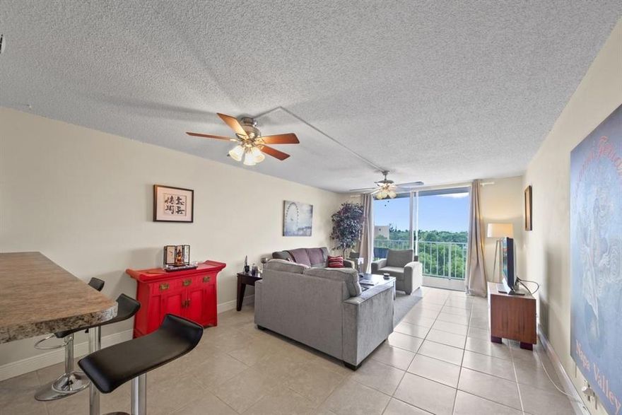 Pride of ownership is evident in this bright and airy condo located right in the heart of West Palm Beach. This one bedroom, Southeast facing condo has a great open floorplan, neutral tile, plenty of storage and an abundance of natural light. The open kitchen has stainless steel appliances, plenty of cabinets,  and an 8 foot snack bar. The spacious master retreat has a large walk in closet. Spend some quiet moments on the covered balcony.  Breakwaters of the Palm Beaches is an all age community and boasts first class amenities that includes resort style pool, fitness center and gathering rooms.  Breakwaters of the Palm Beaches is conveniently  located close to Palm Beach International Airport, the Palm Beach outlets, Whole Foods, dining, entertainment and schools.