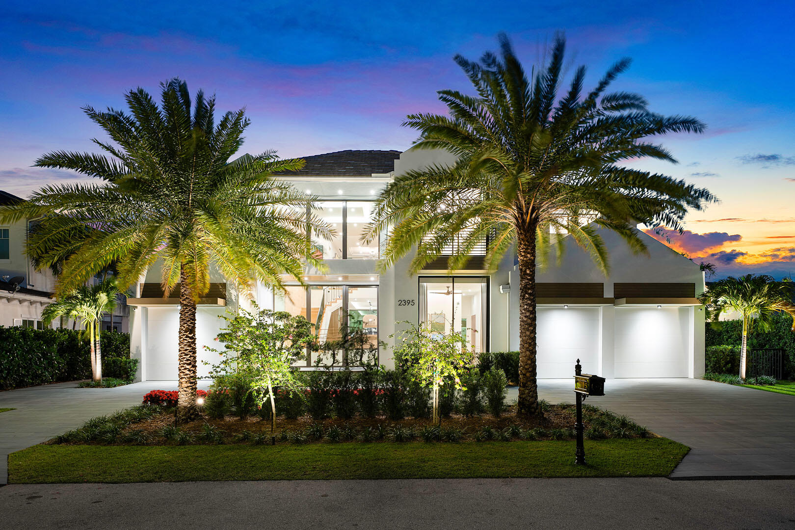 Introducing a stunning new construction estate by Compson Homes, impeccably designed for modern luxury and fully furnished by the award-winning Lesly Maxwell Interiors. Spanning over 6,100 sf under air, this 5-bedroom, 7.1-bathroom residence blends sophisticated and unexpected design details with unrivaled craftsmanship. The open floor plan showcases sleek, contemporary interiors with seamless transitions between living spaces, ideal for entertaining and everyday comfort. The gourmet kitchen serves as the heart of the home, equipped with premium appliances and thoughtfully designed for culinary excellence. The striking club room has a chic wet bar, providing a perfect setting for relaxing and hosting guests.