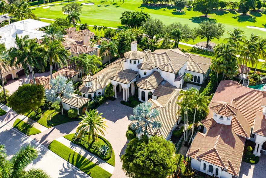 THIS IS THE ONE!  Luxury, privacy, and the prestige of a Grand Pointe address --207 Grand Pointe Drive is one of BallenIsles' original signature estates and a rare opportunity in today's market. Move in ready with a new roof, floor to ceiling impact windows, a resort style custom pool and sweeping golf course views, this home embodies timeless elegance and comfort. A true masterpiece of Mediterranean inspired architecture, this 6-bedroom, 6.5-bathroom estate, complete with a richly appointed library/home office and an elegant billiards room spans 6,680 square feet of living space on a rare half acre lot, offering panoramic views of the Championship East Course. Minutes from PGA Boulevard, The Gardens Mall, fine dining, and pristine beaches , this is truly luxury living.