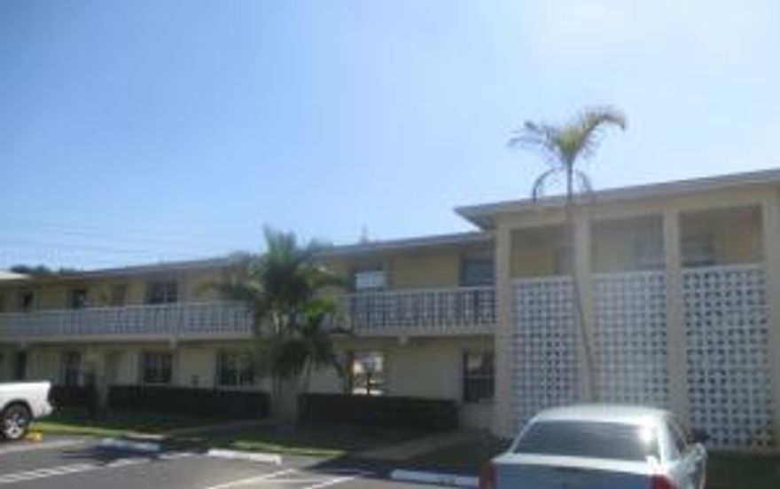 Occupied property, inspections not available-sold as-is. No for sale sign. Contact with occupants is prohibited. Ground floor 2 bed 2 bath corner unit with an enclosed patio and garden view. Hoa requires a $2000 capital contribution from buyer at closing. No leasing first 2 years. Pines of Delray North is a gated 55+ community featuring 2 pools, a clubhouse and tennis and is located close to I-95, shopping, dining, Downtown Delray and the beach. : “Bank of America, N.A. (the “Bank”) associates and/or Bank associates, household members, HTS business partners of the Bank, are prohibited from purchasing REO properties, either owned or serviced by the Bank, whether directly or indirectly.”