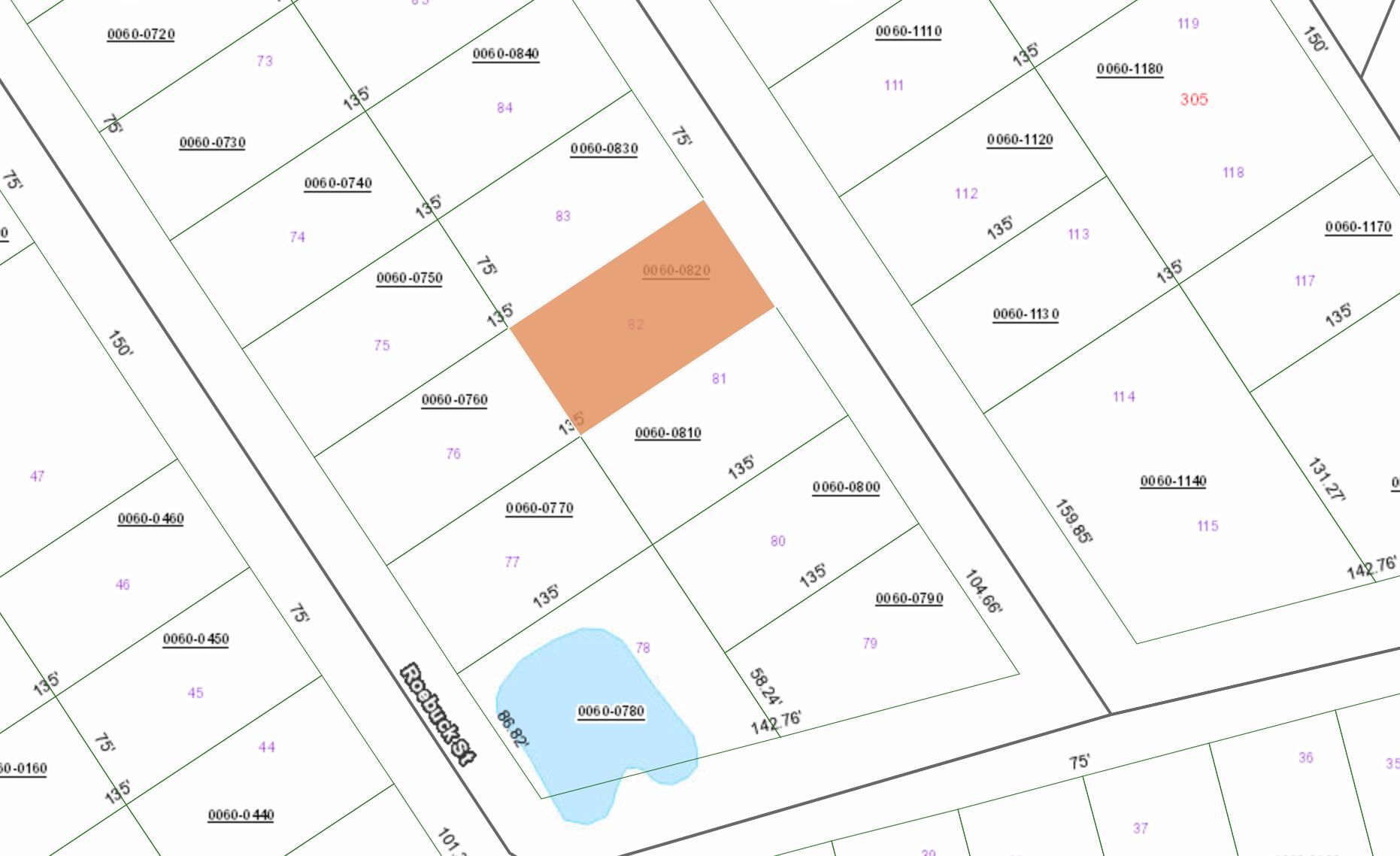 LAKE GEORGE MANOR - Land