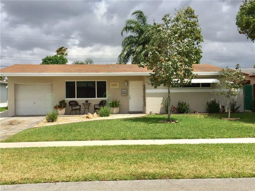 You'll fall in love right when you pull up. Adorable home that has been well cared for. Large room sizes. Nice open kitchen with beautiful view of yard. Screen patio and one car garage. Large backyard fully fenced for maximum privacy. Hurricane Windows and Doors. New hurricane garage door. New hot water heater. Central Air. Decorator window treatments. All done in neutral decor. Utility Shed. Don't wait as this one will not last.