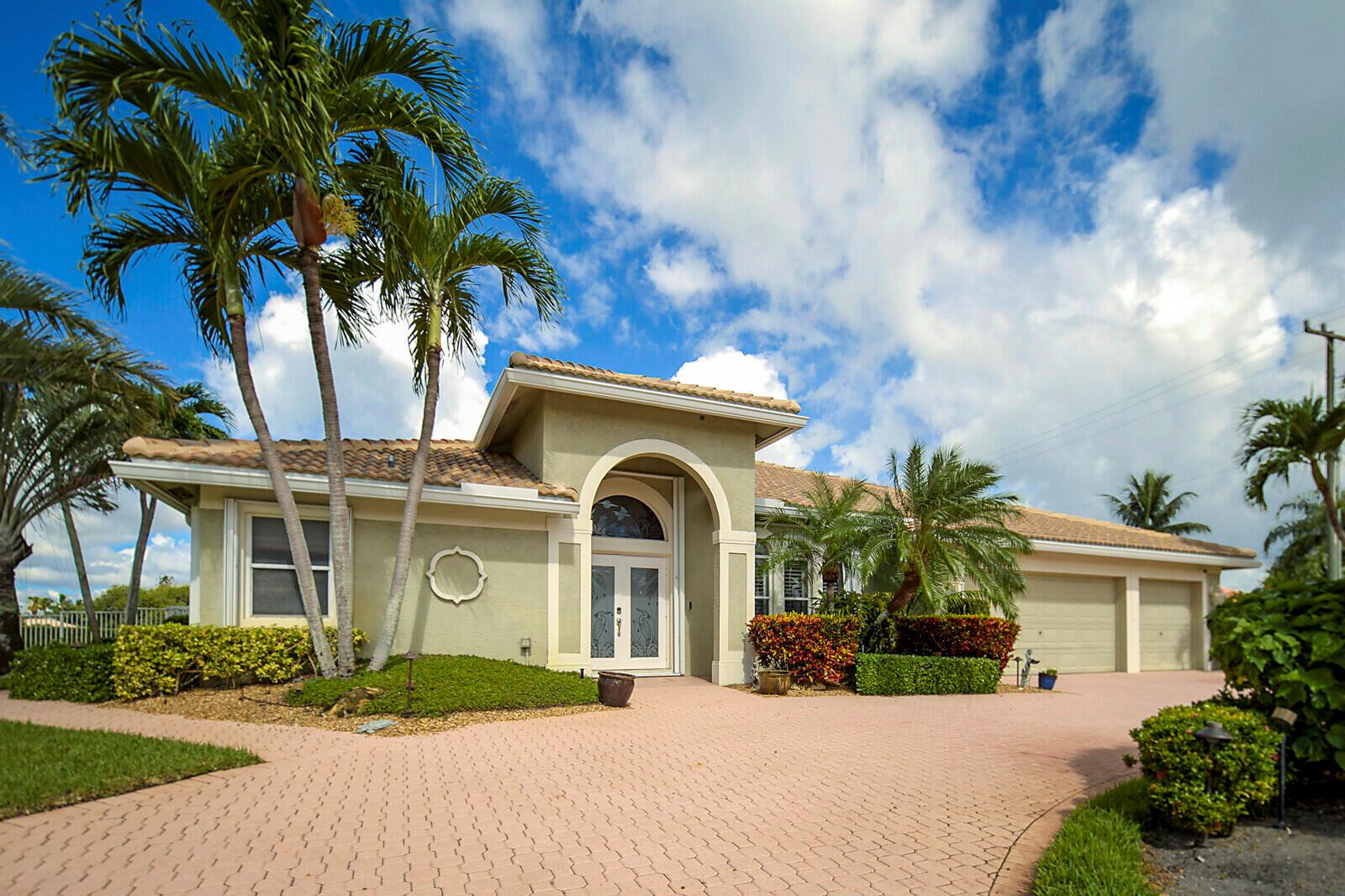 Move-In Ready Pool Home on Expansive Lot in Cypress Creek! Rare opportunity to own a stunning 4-bed, 3-bath home with a 3-car garage on a massive 0.66-acre (28,849 sq ft) lot in the desirable gated Cypress Creek community. Featuring elegant crown molding, a split floor plan, and open concept living, the home boasts a spacious kitchen with separate dining and living areas. Recent upgrades include a 2022 roof and 2024 A/C for peace of mind. Enjoy storm protection with accordion shutters and complete privacy in the fully fenced in backyard. Relax in the salt-saline pool, host gatherings in the outdoor kitchen, or unwind by the fire pit. This property is the perfect blend of comfort, style, and space! This home has it all!!