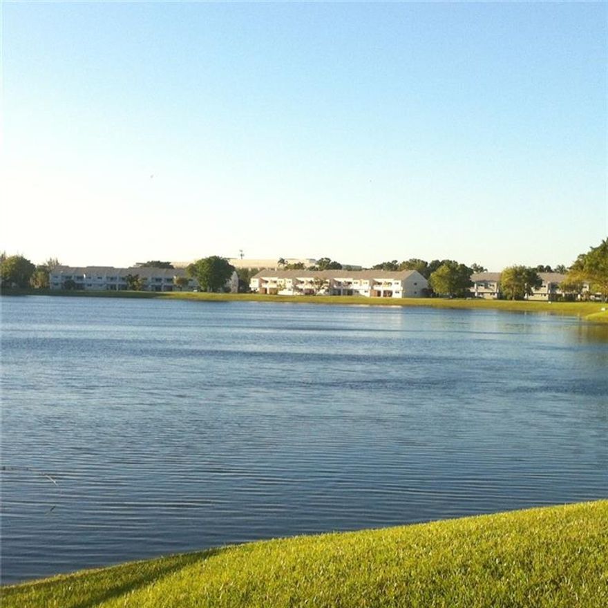 Beautiful and peaceful 1bed/ 1 bath lake front condo with all appliances, including Washer/ Dryer INSIDE unit, in a gated community with swimming pool, gym, tennis courts. Private entrance, close to I-95 and the Florida turnpike. Move-in ready, unfurnished and NO dogs. Your new home awaits for you. PLEASE leave your Business Card and turn all lights OFF and LOCK the front door before you leave. On lockbox. Thank you and have a great day!