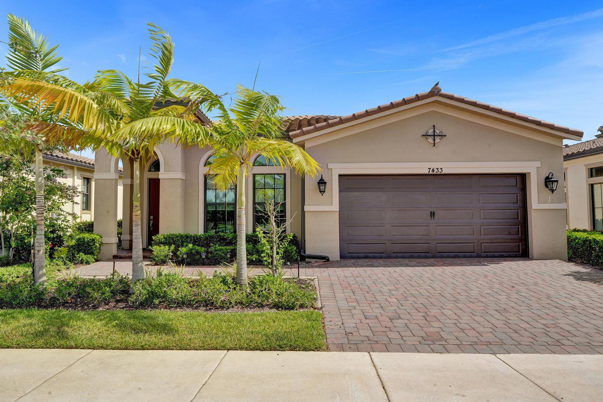 Fantastic Find Triple Split Floor Plan w/Cool Northern Breezes & Plenty of Shade Relaxing under your Covered Lanai ,EZ Walk 2 Clubhouse, Versatile Living Space in a true Greatroom Setting Perfect for Entertaining . Built to High standards including Impact Glass Windows & Doors,R-38 Insulation,Tankless Gas Hot H20 Heater & Energy Efficient AC. Enter Into a Spacious Foyer w/ Tray Ceiling, Tall Windows all with Clarestory Glass & Dramatic 11' 4" Volume Ceilings Throughout Whole House. Experience a Stunning Primary Suite and Bath Including a Soaking Tub,Frameless Shower & Dual Vanities. The Gourmet Kitchen has all White Cabinety, Granite Tops, Double Oven, and Gas Cooktop Compliments the Kitchen and its Oversized Island. The Falls is a New Lifestyle Community, 24,000' Fantastic Club.