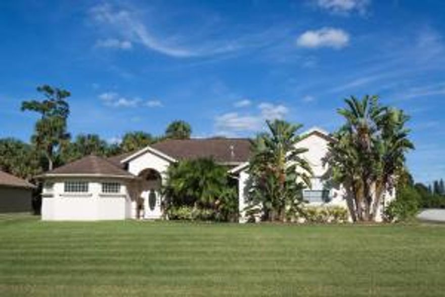 WOW!!! Welcome home to this solid CBS 4BR/3BA/over sized 2 car garage on a beautifully landscaped corner lot with lots of privacy and peaceful street. Tastefully updated throughout and meticulously maintained. 3-way split plan with vaulted ceilings, tiled floors, formal living & dining rooms. Gorgeous kitchen w/granite counter tops & breakfast bar that overlooks the family room nestled in the heart of this home. Stainless steel appliances, pantry, kitchen desk and morning sun from the eat in area with paladium windows. Luxurious m/bath with dual sink vanity, roman tub & large sports shower w/2 shower heads. 4 roomy bedrooms, tray ceilings, crown molding, plantation shutters, alarm system,inside laundry room with tub & built in cabinets. Over sized covered patio & sprinkler on its own well