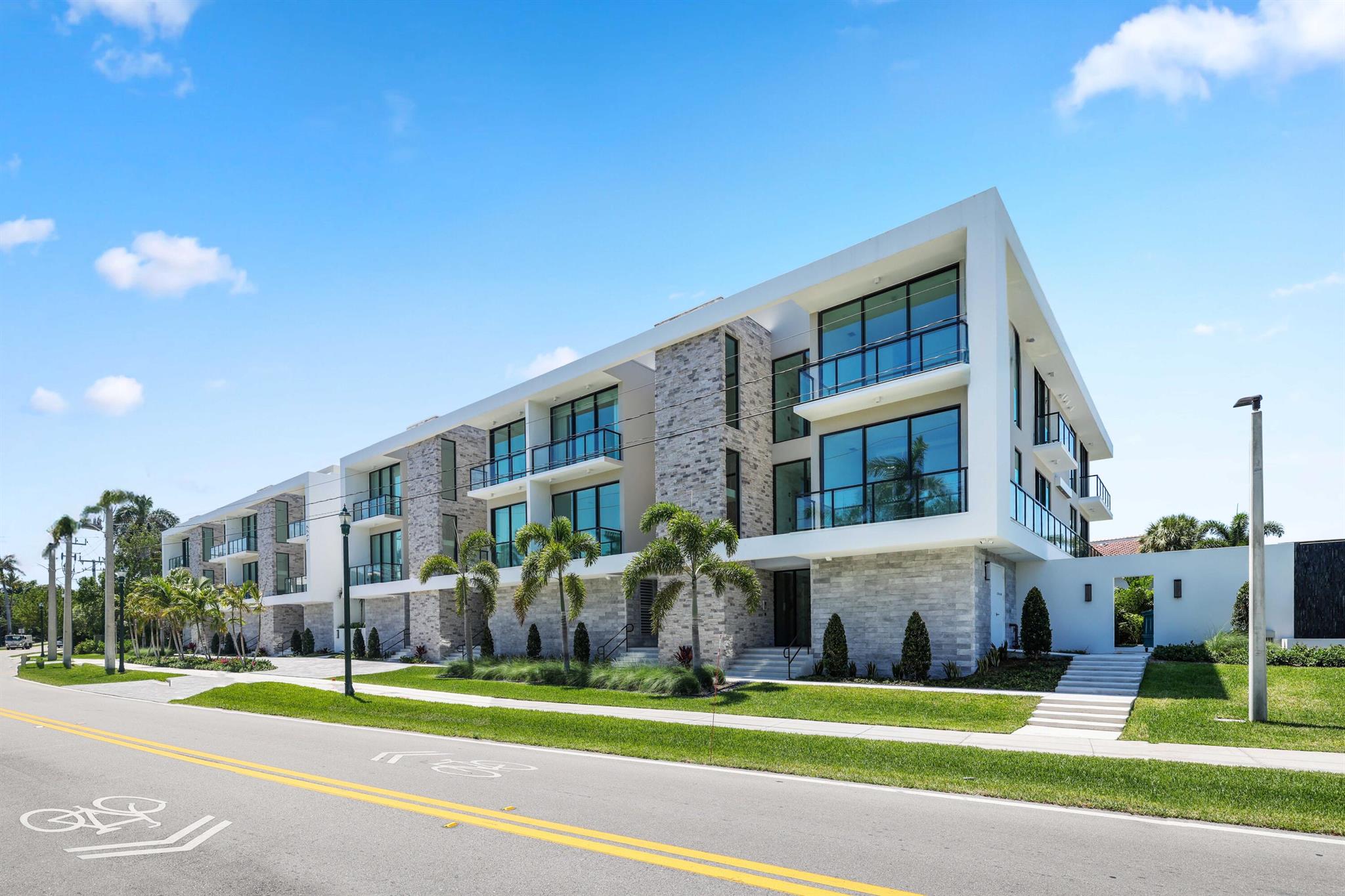 Discover the epitome of luxury living at 1177 Moderne, a masterpiece by esteemed Seaside Builders, nestled on George Bush Boulevard in Delray Beach, just moments from the beach and lively Atlantic Avenue. The residence features an inviting open floor plan, three beautiful ensuite bedrooms with the third bedroom furnished as an office/den, top of the line Bosch appliances, quartz countertops, and custom cabinetry. Revel in the tailor-made interiors featuring a pecky cypress wall, complemented by designer wallpaper, lighting, and draperies. Available through January 2025.