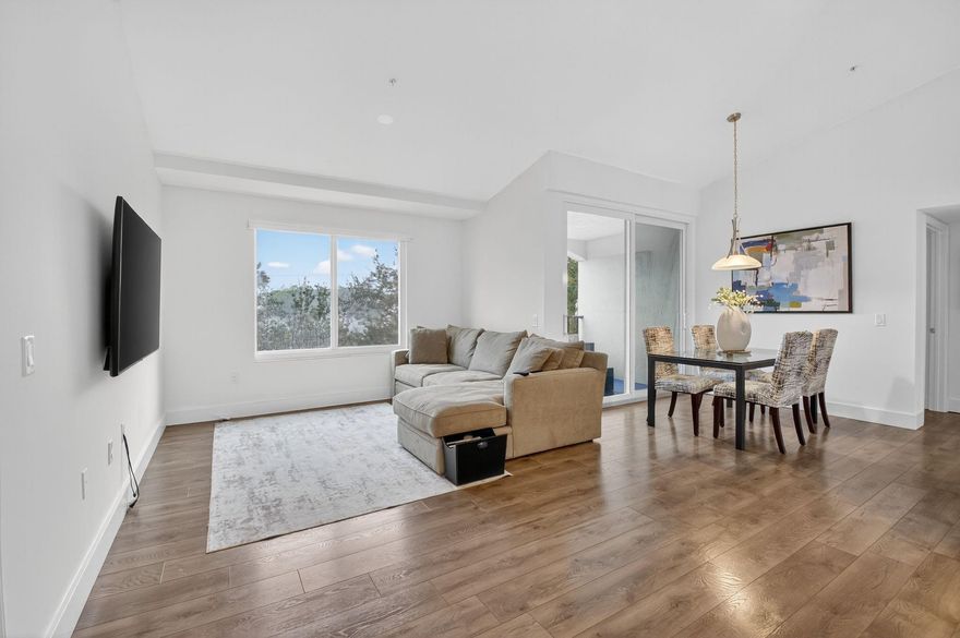 This beautifully updated 3 bed, 2 bath fully furnished condo is a must see! The freshly painted unit is located on the top floor with vaulted ceilings, an open living/kitchen concept that offers a breakfast bar & large private balcony & an abundance of natural light. The Bedrooms are spacious, & the Primary has a walk-in closet & en-suite bath. Upgrades to the unit include: waterproof vinyl flooring, stainless steel appliances, modern ceiling fans, high impact windows/slider, and new washer & dryer in the unit! Mirabella Villa is gated pet friendly community with a club house featuring a pool/spa, outdoor BBQ Kitchen, Fitness Center, along with other amenities to enjoy the FL lifestyle! Perfect for a 1st time home buyer or an investor as you can rent right away with multiple leases a year!