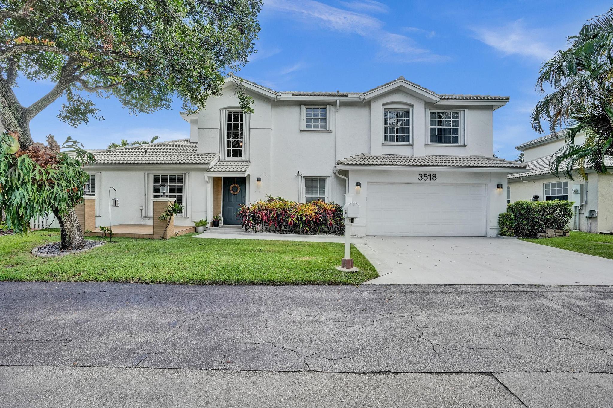 Spacious and beautifully updated 2-story home located in a private gated community in Pompano Beach. This 4-bedroom, 2.5-bath home features vaulted ceilings, abundant natural light, large open floor plan with multiple living areas & plenty of closet/storage space! Master suite on first floor connects to a second bedroom, perfect for a nursery! Enjoy Florida living year-round with a screened-in patio perfect for relaxing or entertaining. Additional highlights include a 2-car garage, updated bathrooms and interiors, access to community pool, gym and clubhouse and private walking/biking trails within the Palm Aire community. Conveniently located near golf course, 95 & turnpike and just minutes from the beach, top golf and Old Town pompano (Where the city is investing $2B in re-development).