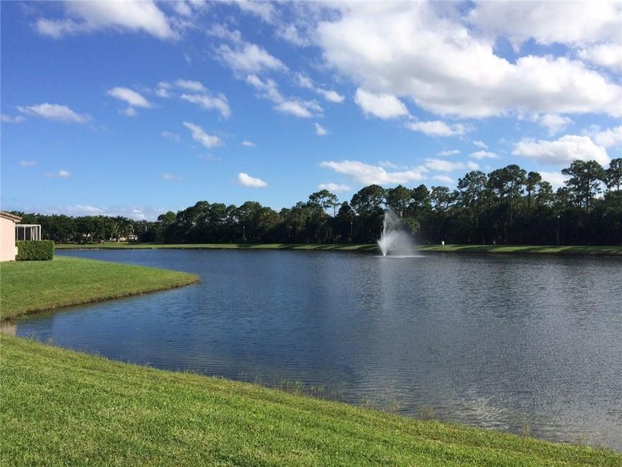This home has beautiful lake views and is situated on a premium lot. Featuring 3 bedrooms 2 baths with extended living room space and a single car garage. Andros Isle is in a great location and is within minutes to PBI, the turnpike, medical facilities and downtown West Palm Beach.