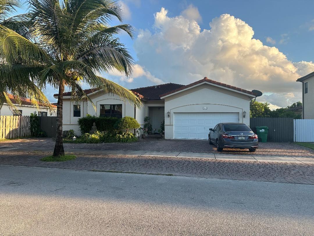 Great opportunity to own this beautiful single-family home, built in 2018, located at A H at Turnpike, with a big lot over 9000 sqt', NO HOA, 4 BD, 3 BA with over 2250 SF of living space, the house consists of two master bedrooms, close to the Turnpike, Publix, Walmart, Great Location. The Backyard has varieties of tropical fruit trees, it offers the ultimate resort inspired tropical lifestyle. This house has been tastefully upgraded, big screen room with custom made kitchen for outside cooking. As is.
Call for your appointment.