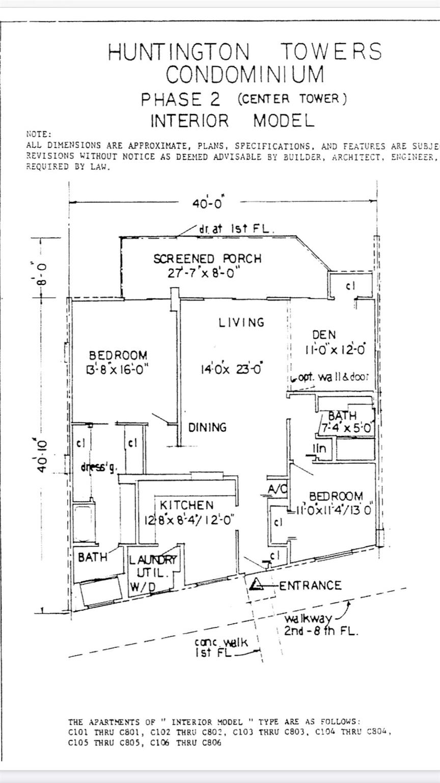 HUNTINGTON TOWERS CONDO - Residential