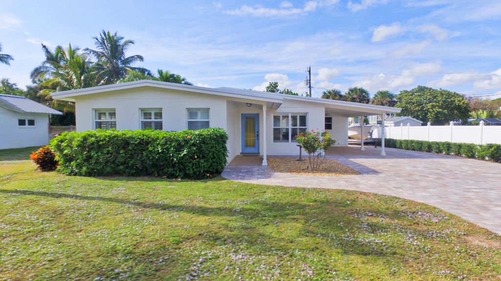 Photo of 2415 Tamarind Drive, Hutchinson Island, FL 34949 (MLS # R11044137)