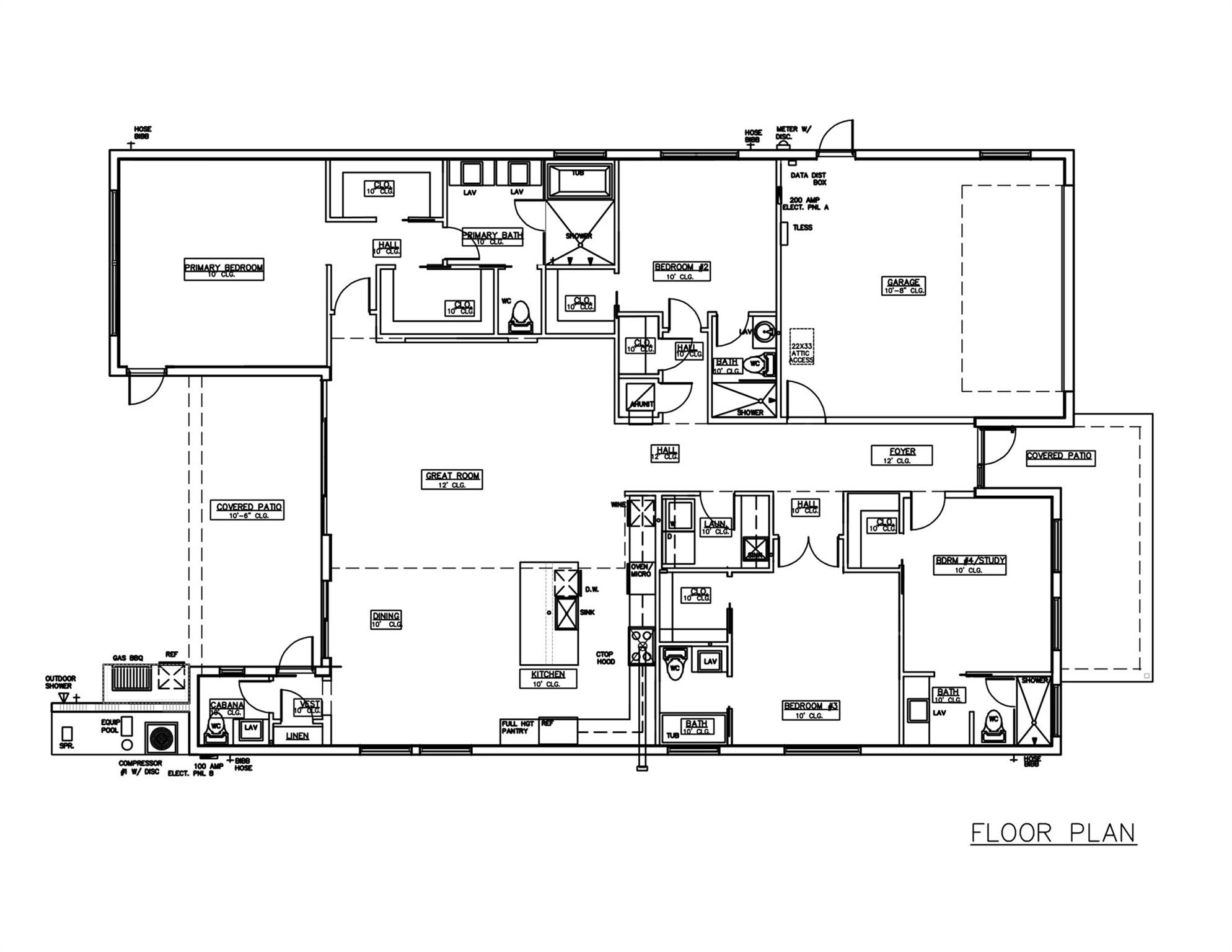 Under Construction – Completion January 2026! Introducing KH2 Development’s newest high-quality signature residence in sought after Poinsettia Heights. This stunning one-story new construction offers 4 bedrooms and 4.5 baths in a newly designed open-concept floor plan with custom finishes throughout. Highlights include 10 to 12 foot ceilings, designer custom cabinetry, and high end appliances that elevate everyday living to a chef-level experience. This residence flows seamlessly from a bright, airy interior to an entertainer’s backyard oasis, featuring a sparkling pool and a covered porch with a built-in BBQ for gatherings or a day of relaxation. Thoughtful details and premium materials define every room, reflecting KH2 Development’s commitment to quality and modern luxury.