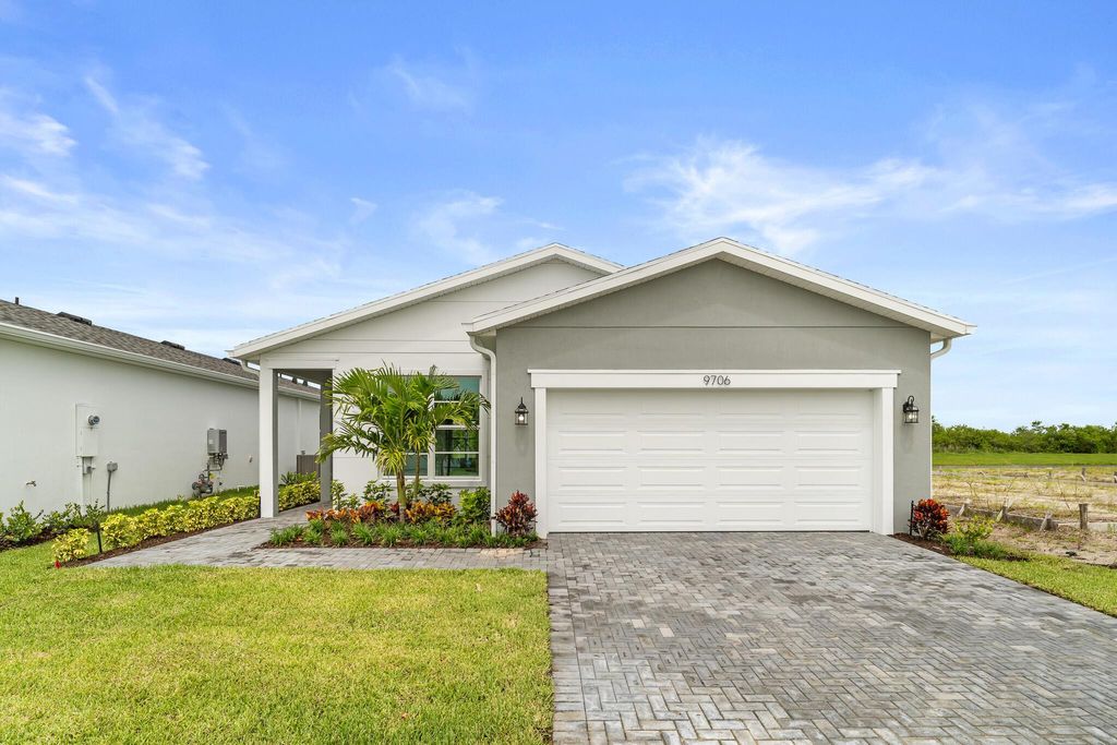 Photo of 9706 SW Indra Way, Port Saint Lucie, FL 34987 (MLS # R11109586)