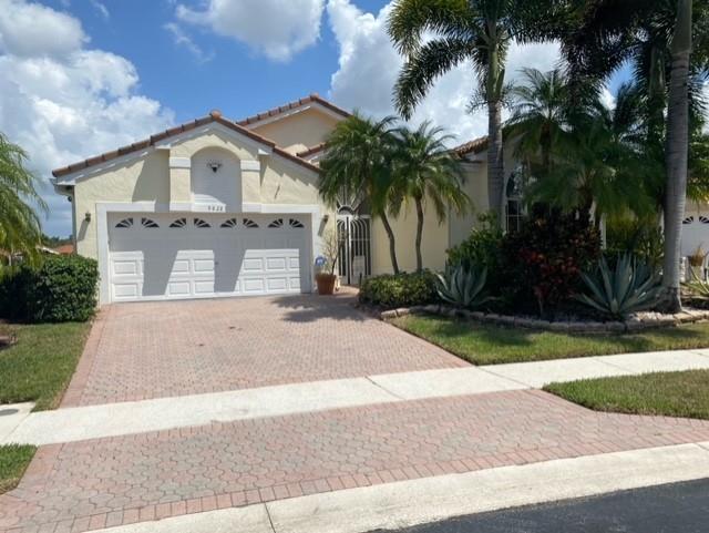 Welcome to The Grove in the heart of gorgeous Boynton Beach Florida. Community is conveniently located just off the turnpike. 55+ Gated community with tons of adult amenities including a huge stunning clubhouse and serene pool. Property has over 2600sqft of living space. Huge lake view. Needs a few finishing touches, yet priced accordingly.