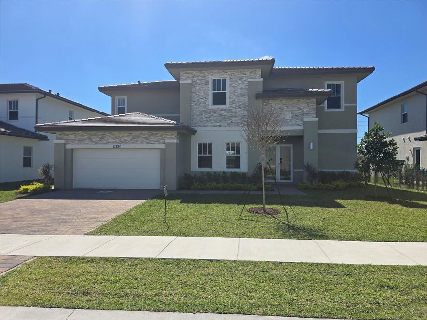 Brand new Lennar built home, in a brand-new community. All impact doors and windows. Great location and schools. Another house same model available at the same price.