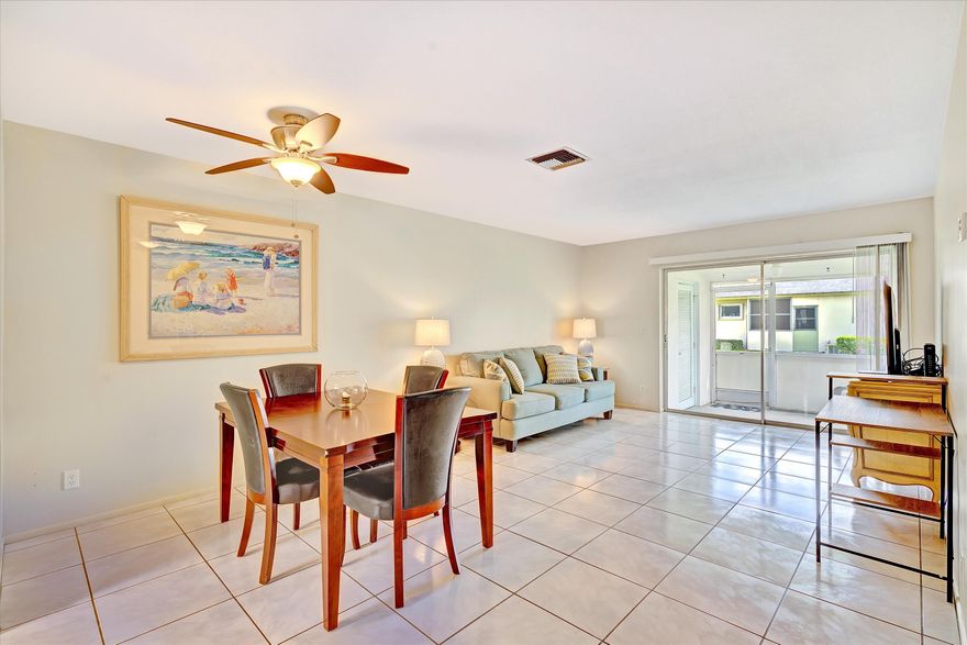 Step inside your beautiful fully furnished 1 bedroom 1.5 bathroom Cresthaven villa in West Palm Beach! Just a short drive to the beach, major shopping, and downtown! Spacious living room, dining area, and kitchen. Private covered and screened-in patio, community amenities, and on-site laundry. Newer AC and water heater. White tile throughout with updated bathrooms. Refrigerator and stove were installed in 2014. HOA fee includes cable, common areas, lawn care, exterior maintenance, parking, recreational facility, roof maintenance, sewer, trash removal, and water. Enjoy South Florida Living full-time or seasonally in desirable West Palm Beach!