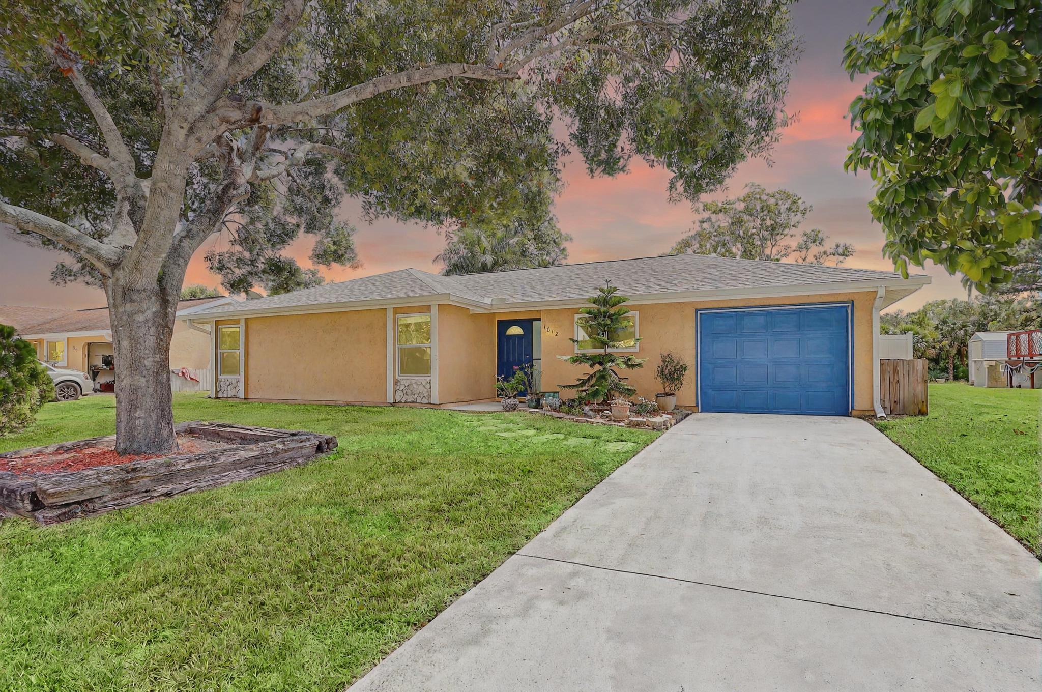 In the heart of Port St. Lucie's Sandhill Crossing neighborhood, this updated 3BR/2BA CBS home puts you minutes from the Treasure Coast's best beaches and key commuter routes. A 2023 roof, impact windows and sliders, newer stainless steel appliances, and wood-look tile floors provide move-in-ready confidence. Enjoy a split-bedroom layout, primary suite with walk-in closet, and a fenced backyard perfect for pets, complete with no rear neighbors and direct access to a walking trail. Just moments from Savannas Preserve, shopping, dining, and top-rated schools, it delivers the lifestyle and location you've been searching for.