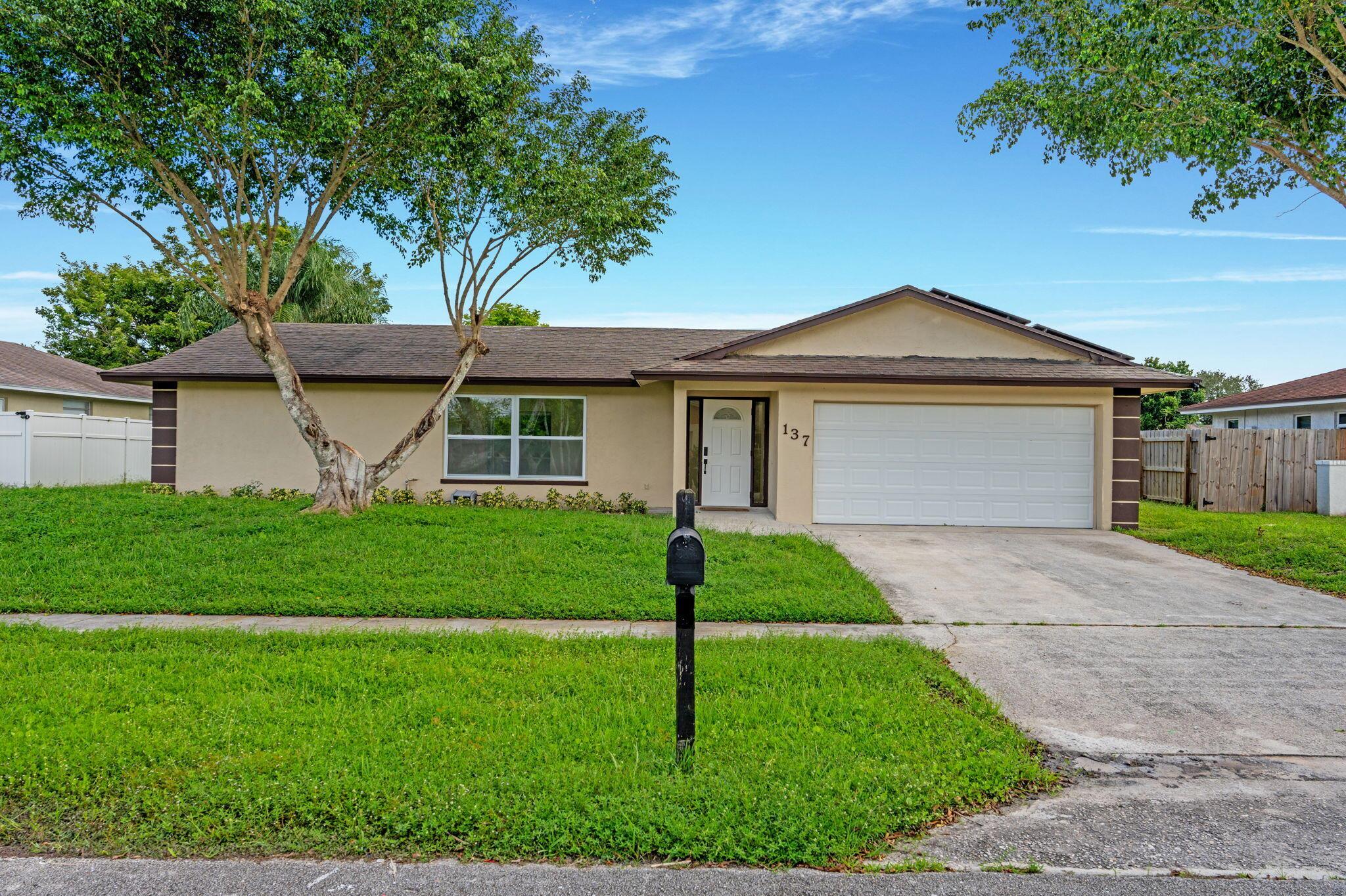 Completely remodeled single-family home featuring 3 Bedrooms, 2 Bathrooms and a 2-car garage. Solar panels too! NO HOA! Enjoy a huge backyard perfect entertaining guest- and plenty of space to bring your boat and/or RV. Located in the desirable La Mancha neighborhood, known for excellent school zone and family-friendly community.