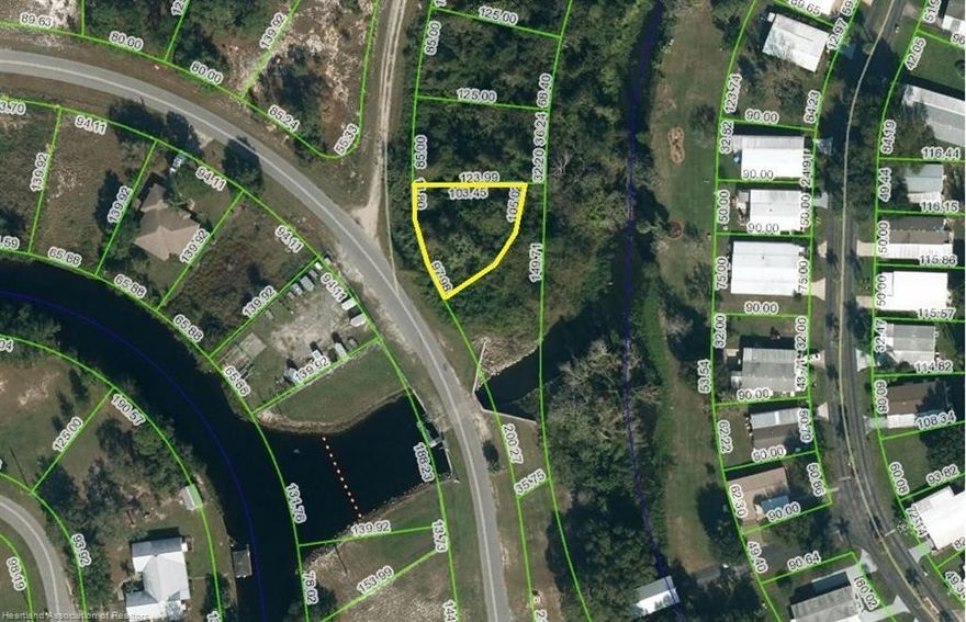 Canal Front partial lot by boat ramp. Less than an acre of Vacant Land, Zoned R1, priced at only $11K. This lot is situated on Jack Creek Canal.