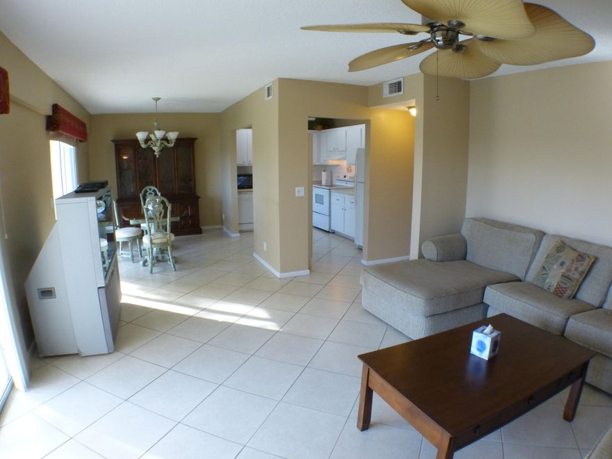 It is rare to find a furnished lakefront 1/1 condo in Boca Raton!​  ​Enjoy beautiful ​lake ​views from a screened patio. Laundry room and Elevator steps away from front door. ​Active 55+ community with secured entrance has a pool, exercise room​​​​, shuffleboard and more. Close to beaches, shopping, dining, golfing, hospitals and highways. ​Put this property on your hot list and schedule a showing before it's too late!