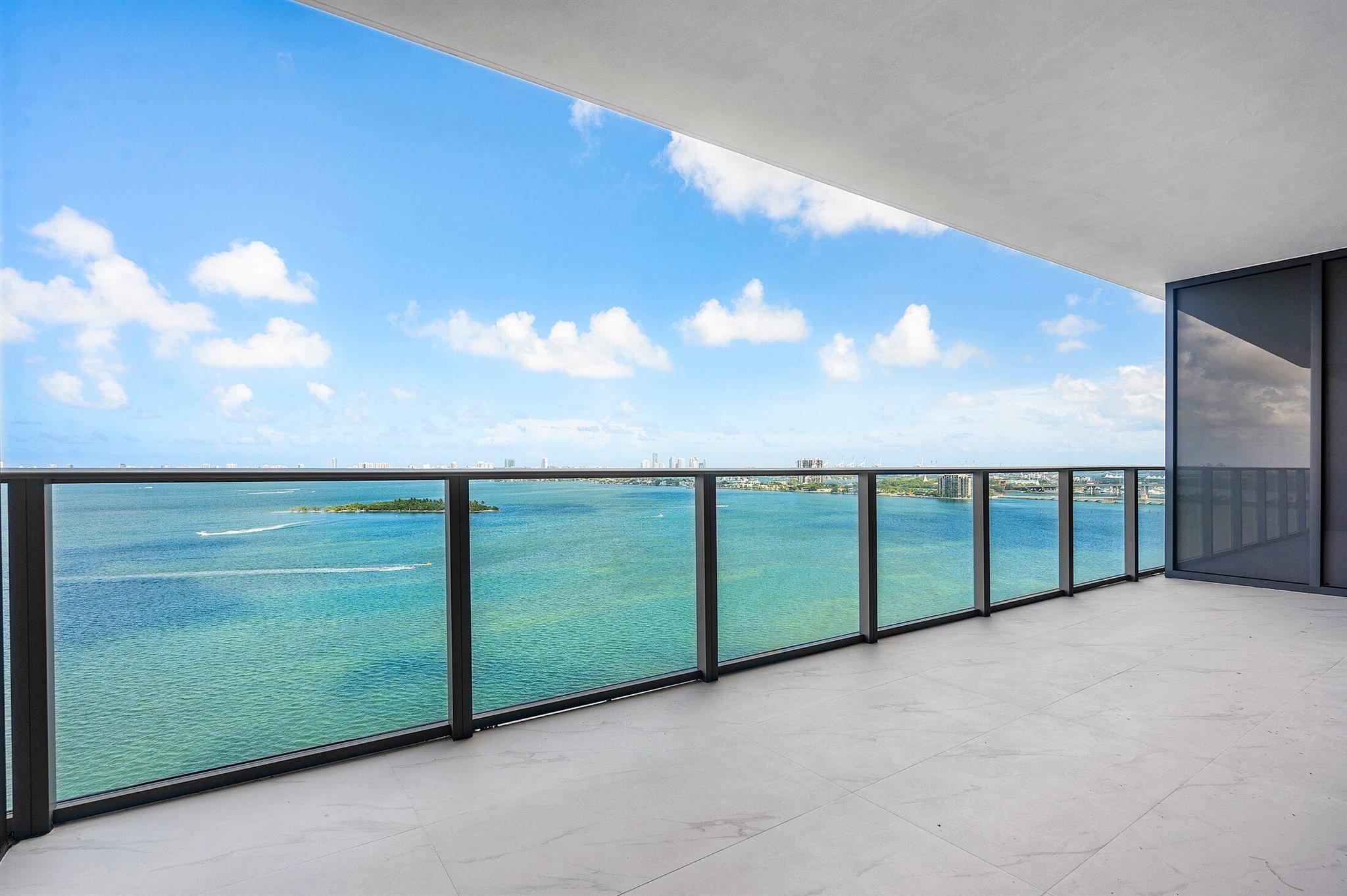 Experience the epitome of waterfront luxury in this brand-new 3-bedroom, 3.5-bath residence in the heart of Miami's vibrant Edgewater. Floor-to-ceiling glass walls frame unobstructed views of Biscayne Bay, filling every room with natural light and breathtaking panoramas. The open-concept living space flows seamlessly to a spacious private terrace, perfect for entertaining or enjoying serene sunsets over the water. Designer finishes, a gourmet chef's kitchen with premium appliances, and spa-inspired bathrooms elevate the living experience. Located in one of Miami's most sought-after neighborhoods, this exclusive home offers resort-style amenities, 24/7 concierge, and direct bayfront access -- all just minutes from Wynwood, the Design District, and Miami Beach.