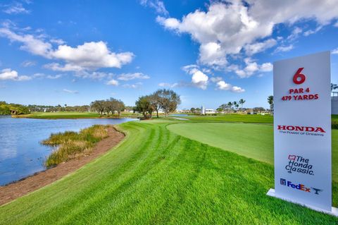 A home in Palm Beach Gardens