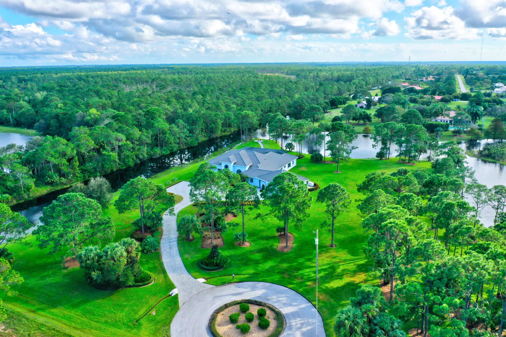 BEAUTIFUL PROPERTY...LOCATION, LOCATION, LOCATION!!! BUILD YOUR DREAM HOME IN THIS EQUESTRIAN COMMUNITY. PRIVACY SURROUNDS THIS WATERFRONT LOT ON AN INTERIOR CANAL 3.479 TOTAL ACRE PARCEL BUILDABLE APPROX 1.8 ACRES. SITE PLAN and HOUSE PLANS APPROVED BY CURRENT OWNER LOCATED on CUL-DE-SAC with PARK LIKE SETTING and ACCESS TO INLAND CANALS from this GORGEOUS ACREAGE. COMMUNITY HAS 24 HOUR GUARD GATE, EQUESTRIAN CENTER, COMMUNITY PLAYGROUND and CAPE CLUB MEMBERSHIPS AVAILABLE. CALL TODAY FOR MORE DETAILS..