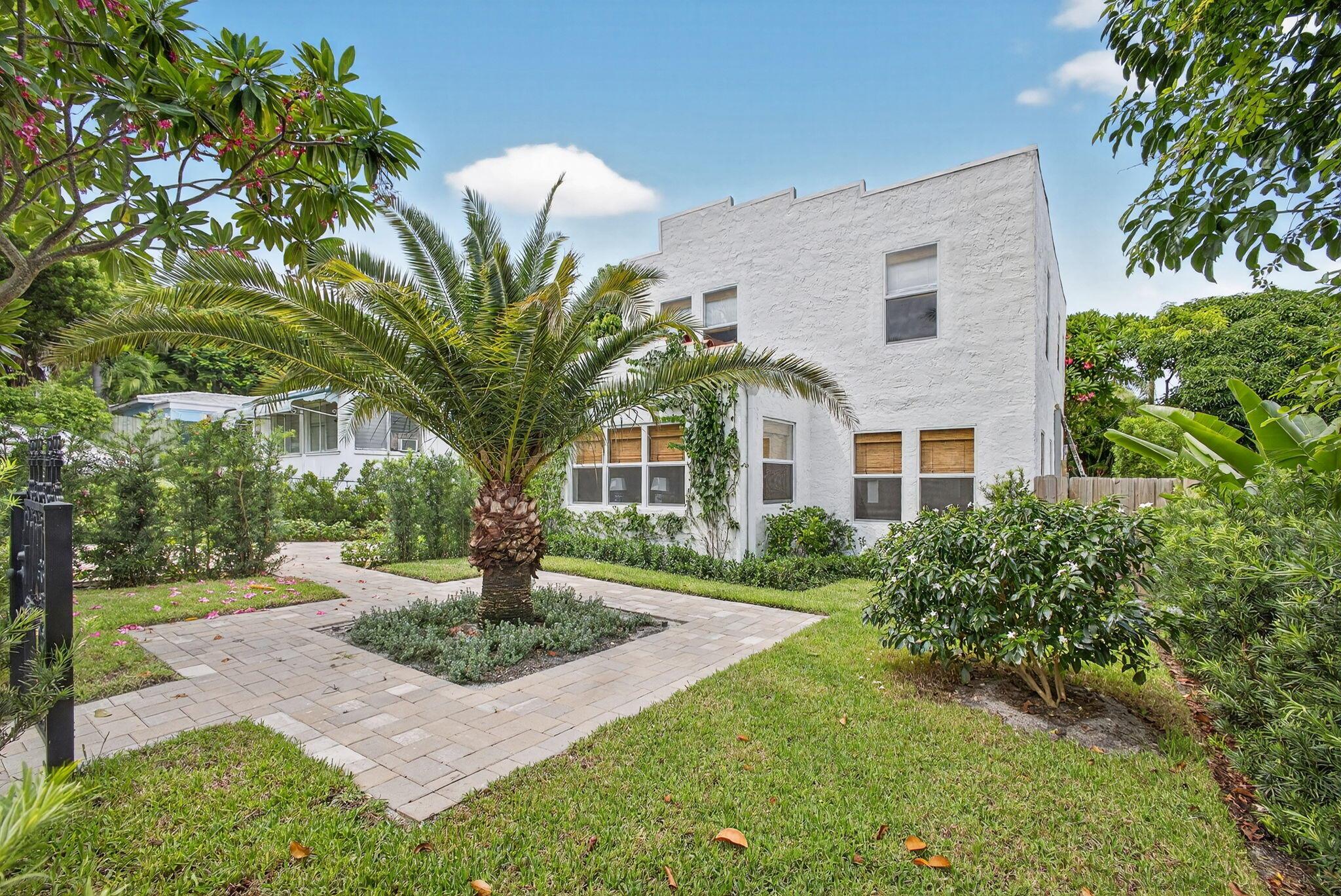Nostalgia in NorthWood HillsThis Move-In ready, Historic Spanish Mission Casa, sits almost 44ft above seal level.. one of the highest points in West Palm beach.Newer Roof, Impact- Windows, Updated Electric, Central Air- Conditioning! You will find throughout the 3-bedrooms, one full-bathroom, one half- bath.. Historic-Home all natural wood floors, that were recently-renovated to Preserve, Reinforce and Level. Kitchen has been updated with all NEW KitchenAid appliances, NEW Quartz- backsplash. Primary- Bedroom is spacious, Second- Bedroom is a generous size, Third- Bedroom is smaller but very doable. Both bathrooms have been updated as well...Private...