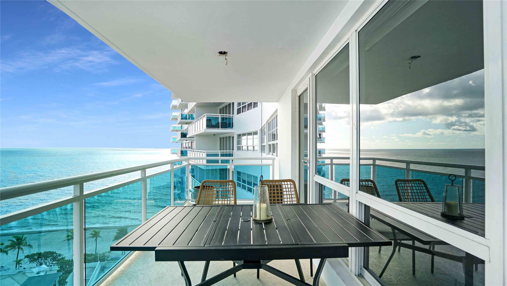This spectacular suite in the heart of Lauderdale’s vibrant Galt Ocean Mile is a sun-soaked and spacious 2bed/2bath northeast facing suite with 1632 sq ft, boasting breathtaking ocean & Intracoastal views. Watch the sunrise & sunset from this luxury residence, fully furnished, features including ceramic floors, SS appliances, marbel, a full-size washer/dryer, & large balcony. Amenities include: Heated Pool Overlooking Ocean, BBQ, Gym, Library, Bike Storage, Car Wash , 24 Hr Security. The coveted Galt Mile is north of Oakland Park Blvd, amid luxury condominiums catering to an active lifestyle community. Steps to shopping, restaurants, nightlife, supermarket, bars, water taxis, trolly, & more!
