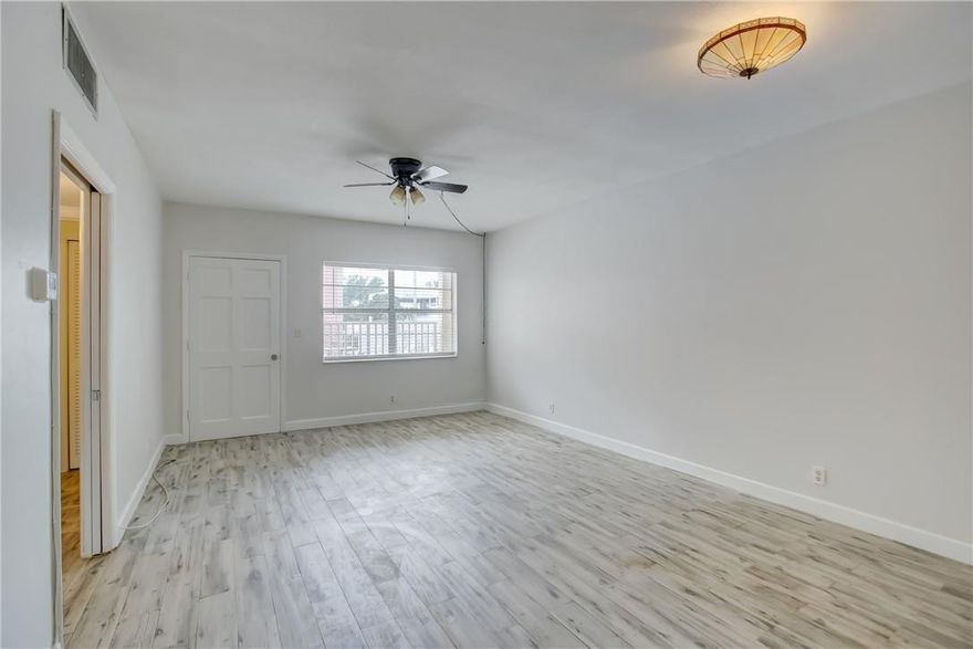 Recently updated! This highly desirable 1st floor condo within walking distance of the beach and intracoastal is a must see. The practical floor plan offers an open living/dining concept, a spacious bedroom with walk-in closet and a private screened in patio off the kitchen. The kitchen renovation features Granite counters and white shaker cabinets providing an abundance of storage space. Other updates to the unit include: freshly painted walls and baseboards throughout the entire unit, porcelain floors, and bathroom vanity. Bon Bini is an all age community that allows short and long term rentals! Located in the heart of Pompano Beach with close proximity to the beach, Pompano pier, shops, restaurants and transportation. Schedule your appointment today!