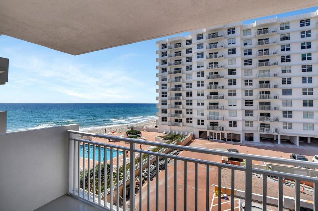 Photo of 4505 S Ocean Boulevard #303, Highland Beach, FL 33487 (MLS # R10996885)