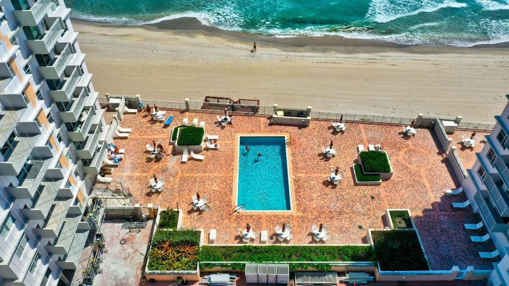 Photo of 4505 S Ocean Boulevard #303, Highland Beach, FL 33487 (MLS # R10996885)