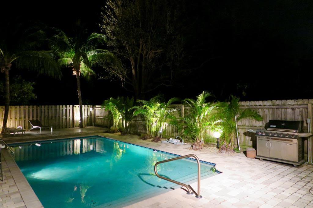 Prime Furnished Rental. Large Private Pool! Walking distance to Atlantic Ave/Downtown! East of US1 near Palm Trail! Walk/bike to Beach/Atlantic Ave. Well-kept home in prime East Delray location equipped with everything. Spacious fenced-in yard, deck, bbq, patio furniture. Large master with balcony & walk-in closet. Fully equipped kitchen with granite tops, 1st floor has laundry room, tile floors. 2nd has hardwood. 1-car garage plus 2-car driveway plus additional guest parking. Home has 5 beds & multiple leather sofas. Short or long term lease. Pool care included. Off-street guest parking. Includes multiple bicycles, lounge chairs, beach chairs, umbrellas! Quick approvals! Enjoy golf cart taxi with FreeBee Ride. No HOA! Seasonal rate: $7,000/month. Annual/off-season rate: $6,000/month.
