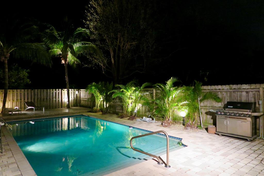 Prime Furnished Rental. Large Private Pool! Walking distance to Atlantic Ave/Downtown! East of US1 near Palm Trail! Walk/bike to Beach/Atlantic Ave. Well-kept home in prime East Delray location equipped with everything. Spacious fenced-in yard, deck, bbq, patio furniture. Large master with balcony & walk-in closet. Fully equipped kitchen with granite tops, 1st floor has laundry room, tile floors. 2nd has hardwood. 1-car garage plus 2-car driveway plus additional guest parking. Home has 5 beds & multiple leather sofas. Short or long term lease. Pool care included. Off-street guest parking. Includes multiple bicycles, lounge chairs, beach chairs, umbrellas! Quick approvals! Enjoy golf cart taxi with FreeBee Ride. No HOA! Seasonal rate: $7,000/month. Annual/off-season rate: $6,000/month.