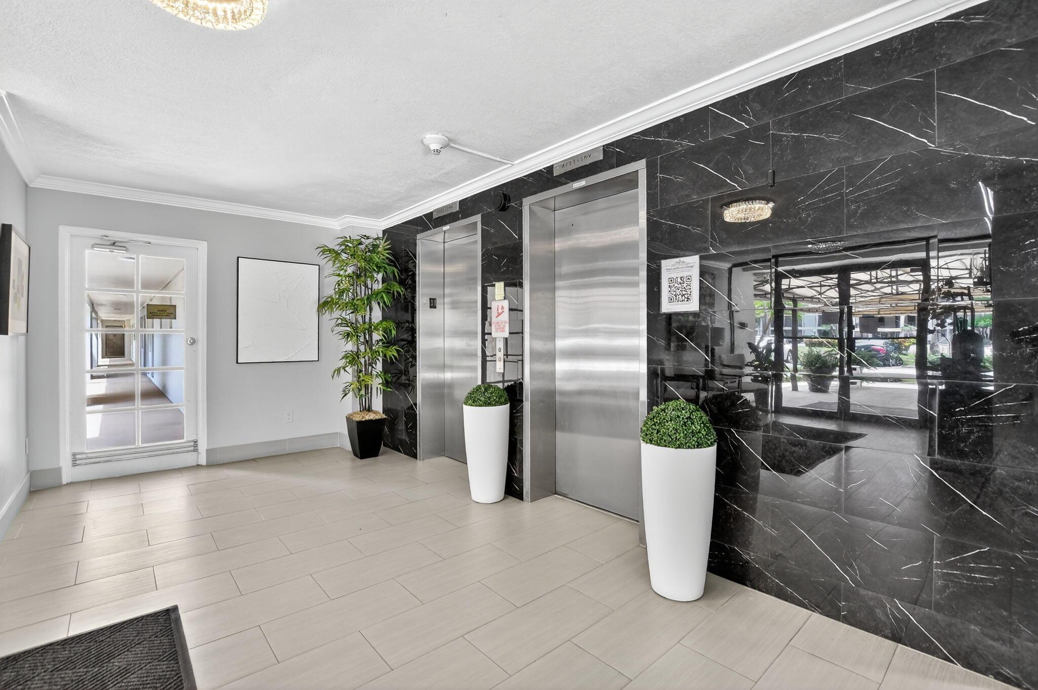 Don't miss the chance to own this stunning top-floor 1BR/1.5BA condo that perfectly combines style, comfort, and convenience. Featuring sleek ceramic tile floors and a custom wood and granite kitchen, this home is designed for everyday living and entertaining alike. The expansive private patio offers a peaceful retreat with beautiful views of the pool and lush golf course, creating the perfect backdrop for relaxing or hosting friends.The spacious master suite boasts a large walk-in closet and a modern shower-only bathroom, complemented by a convenient half bath for guests. Located in a secure building with two elevators, this residence offers ease and privacy in a resort-style community setting. Just steps from the excitement of Harrah's Casino and Topgolf, plus less than three miles
