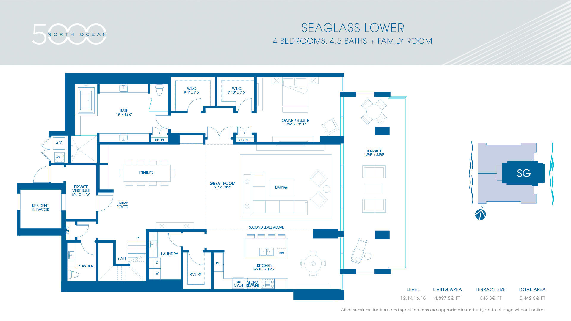 5000 NORTH OCEAN - Residential