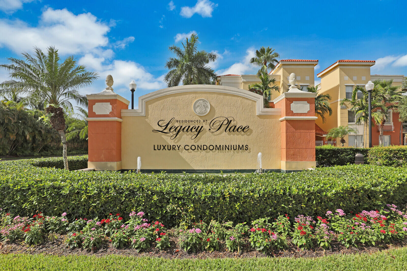 Residences At Legacy Place. Beautiful 2 Bedroom 2 Bath. Large Spacious Floor Plan With Lots Of Storage. 2 Master Suites. Tiled Floors Throughout. All Resort Style Amenities Including Pool Spa Fitness Center And Tennis Courts. Just A Minutes Walk To All Shops At Legacy Place