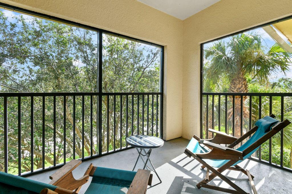 Bright and beautiful 3 bedroom, 2 bath condo in the heart of Palm Beach Gardens! This spacious residence offers 2 primary suites, each with large closets and adjacent full baths, plus a versatile third bedroom perfect for guests or office. The open kitchen flows seamlessly into the dining and living areas, ideal for entertaining. A screened-in balcony extends the living space and brings in natural light. Luxury vinyl flooring throughout, impact windows, and a brand-new AC and water heater (2025) add modern comfort and peace of mind. San Matera is a gated resort-style community with amazing amenities including pool, fitness center, tennis, sauna, and clubhouse. Minutes to Gardens Mall, dinning, beaches, golf, and highways. Experience the ultimate Florida Lifestyle.FULLY FUNDED RESERVE