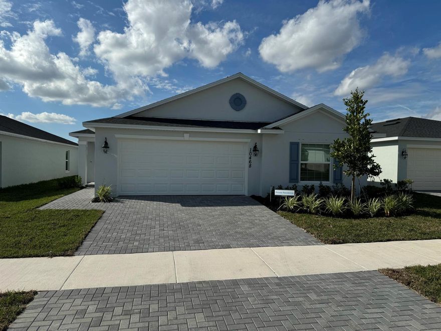 Imagine living in a brand new home and that comes true. The owners are investors and just closed the home and making it available for rental. It is 4 BR, 2 BA, 2 Car Garage single story home built in Port Saint Lucie. Gas cooking, Gas water heater and Gas Dryer. So your bill be less. Soon you will see second set of community amenities and residents can use both amenities. Close to Tradition outlets and other shops. Soon Midway exit will be connected for quick access to I-95.  Many drive from here to Palm beach county and takes only 45 mins.