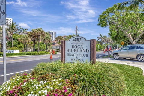 Tiny photo for 4740 S Ocean Boulevard #702, Highland Beach, FL 33487 (MLS # B26006589)