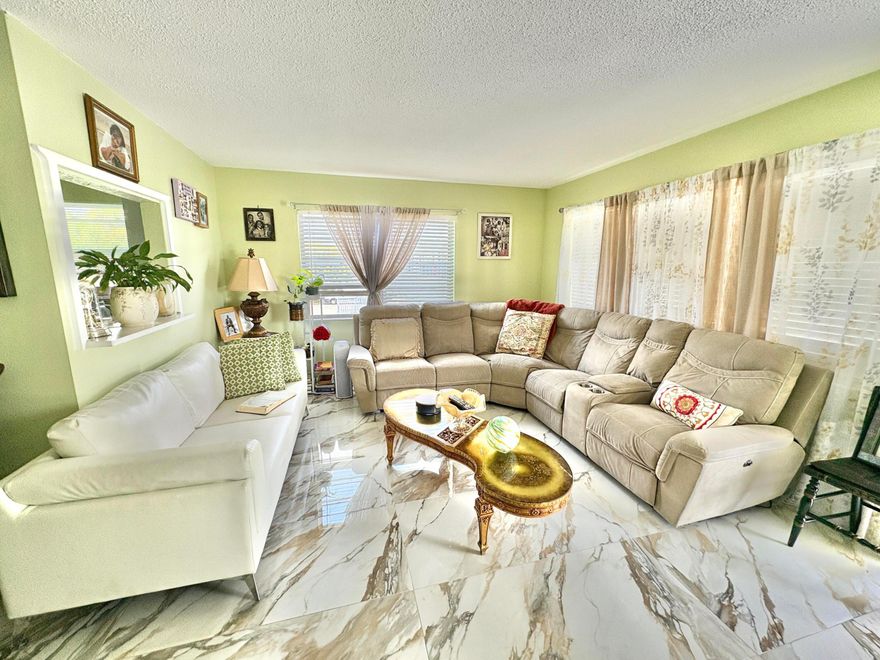 Lovely one BD, 1 Ba condo for rent for tenants 55 years old or older. You walk in and step on gorgeous all porcelain floors, and see a beautiful modern kitchen, updated Bath and a finely appointed furnished living room, dining room and bedroom. Come and enjoy amazing amenities Century Village living has to offer. Condo rented furnished